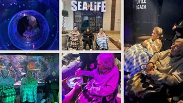 Fir Trees Residents take a trip to the Manchester Sea Life Centre